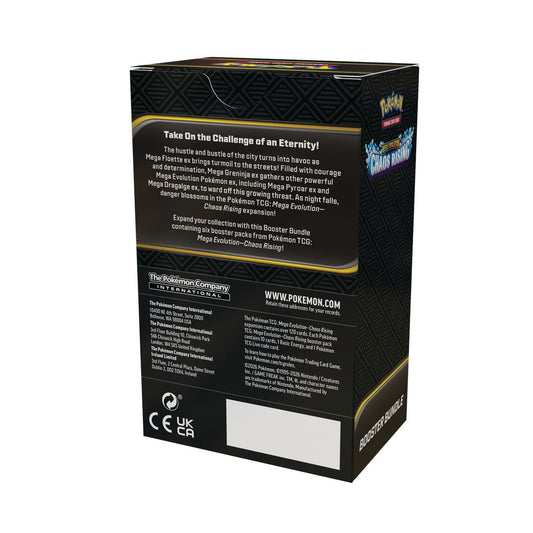 Pokémon Mega Evolution Chaos Rising Booster Bundle 🇬🇧