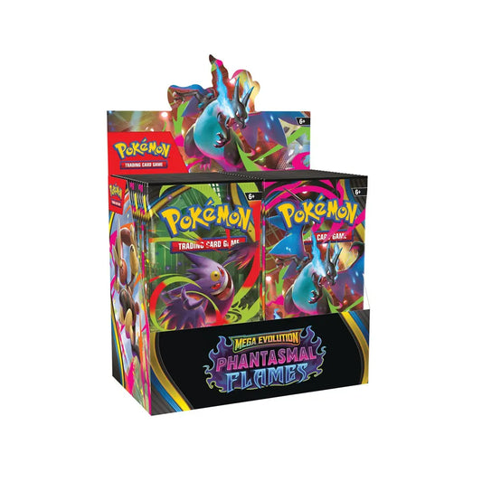 Pokémon Mega Evolution Phantasmal Flames Booster Box 🇬🇧